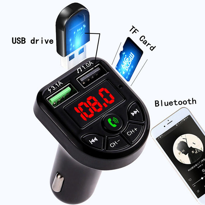 Car mp3 BTE5 Bluetooth Receiver E5 Car MP3 FM Transmitter