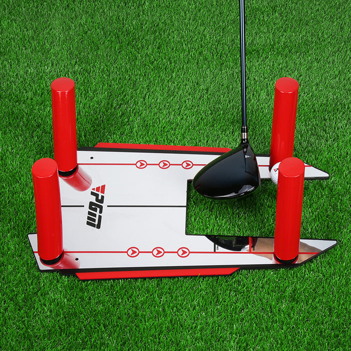 Golf Coach Mirror Swing Practice Device Shatter-Proof