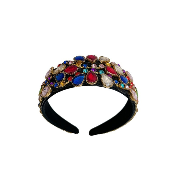 Fashionable hair band for women Baroque retro water droplet