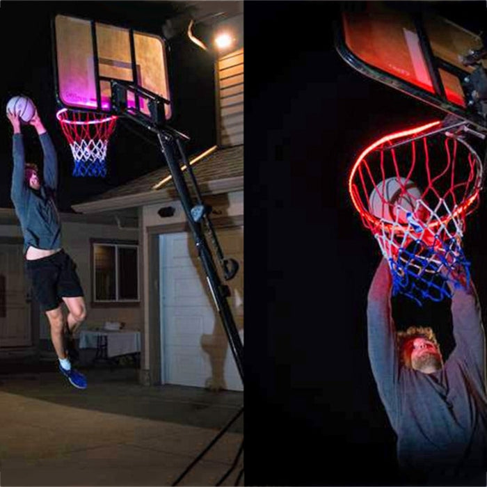 1 PCS LED Basketball Hoop Light Basketball Rim Changing