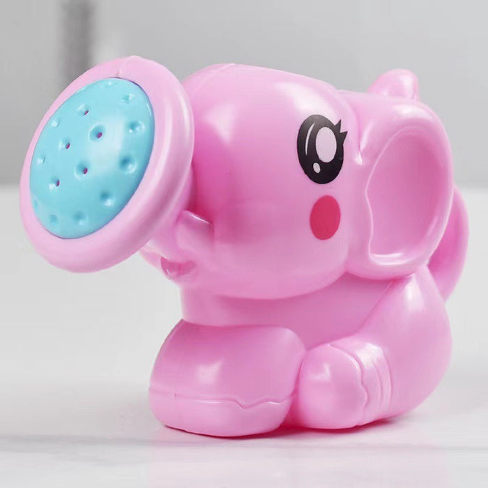 Baby Bathroom Shower Cartoon Elephant Shower Water Playing