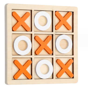 XO Triple Wells Chess Children's Early Education, Puzzle, Entertainment,