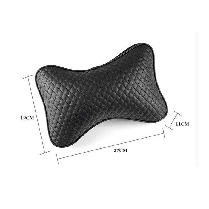 1 Pair Luxury Linen Material Car Headrest Pillow