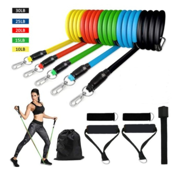 Resistance Bands Set Exercise Bands with Door Anchor Legs