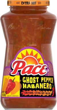 Pace Ghost Pepper Habanero Salsa 16 oz Bottle