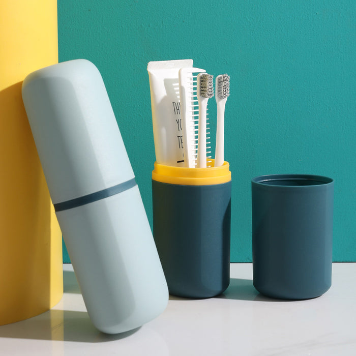Travel Wash Cup Toothbrush Toothbrush Toothpaste Storage Box