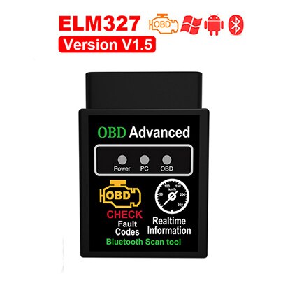 OBD2 HH OBD ELM327 V1.5 Bluetooth OBD2 CAN BUS Check Engine
