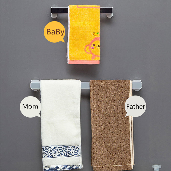 Towel Rack Punch Free Bathroom Bathroom Suction Cup Nordic