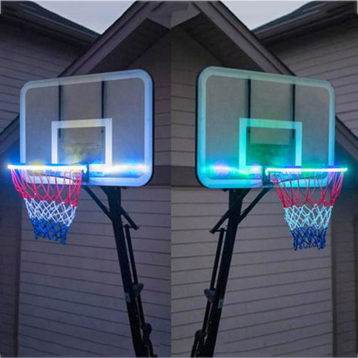 1 PCS LED Basketball Hoop Light Basketball Rim Changing