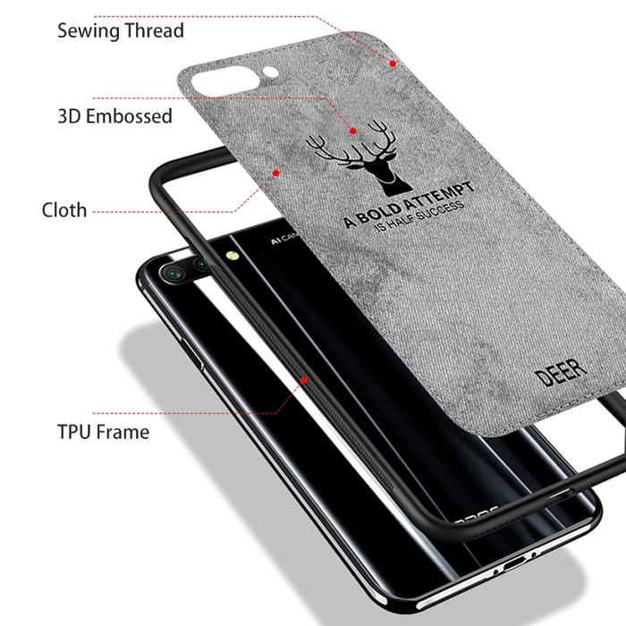 Deer Cloth Phone Case for Huawei Honor 20 Pro Lite
